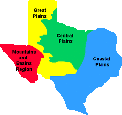 Mountains And Basins Region Of Texas